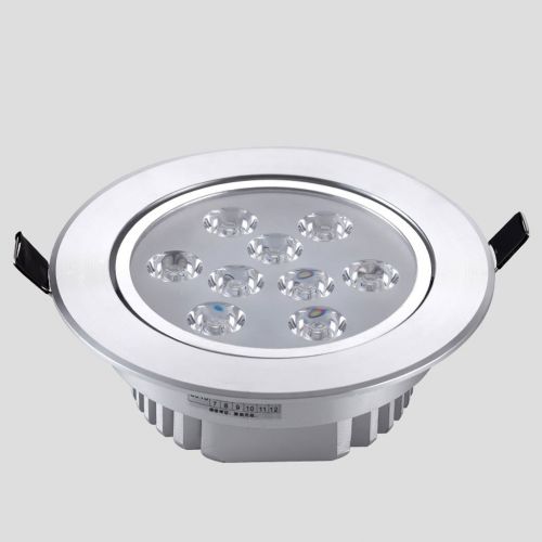 PM Track Lighting MGSD Spotlight Clothing Store Cattle Eye Light 5W7W9W Embedded Hole 12 Cm Ceiling Ceiling Light A+ ( Color : Is white , Size : 135mm12w )