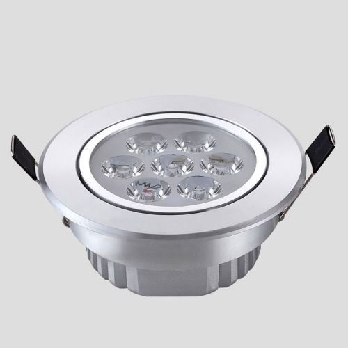  PM Track Lighting MGSD Spotlight Clothing Store Cattle Eye Light 5W7W9W Embedded Hole 12 Cm Ceiling Ceiling Light A+ ( Color : Warm White , Size : 110mm 7w )
