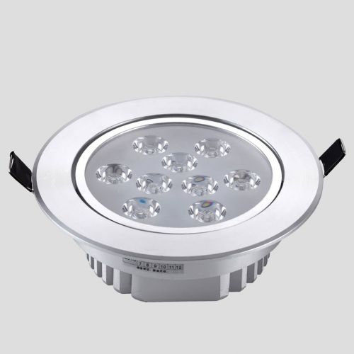  PM Track Lighting MGSD Spotlight Clothing Store Cattle Eye Light 5W7W9W Embedded Hole 12 Cm Ceiling Ceiling Light A+ ( Color : Is white , Size : 135mm9w )