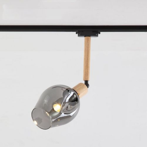  PM Track Lighting MGSD Clothing Shop Retro Exhibition Living Room Backdrop Creative Bar Desk Set Lighting Led Ceiling Spotlight Spotlights A+ ( Size : A )