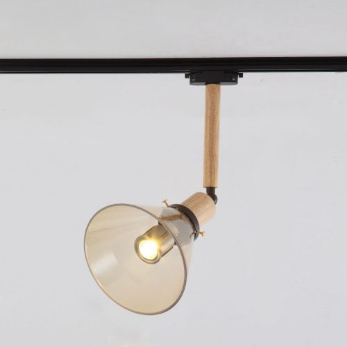  PM Track Lighting MGSD Clothing Shop Retro Exhibition Living Room Backdrop Creative Bar Desk Set Lighting Led Ceiling Spotlight Spotlights A+ ( Color : C )