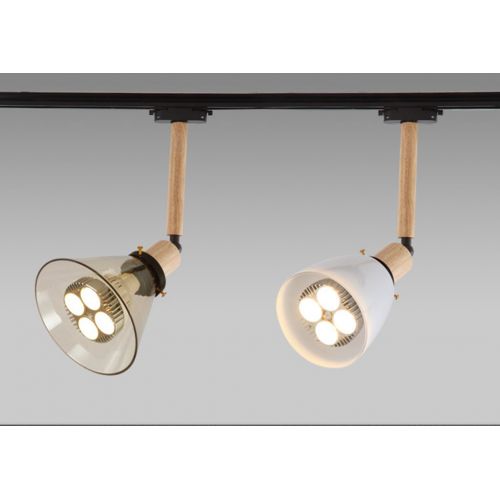  PM Track Lighting MGSD Clothing Shop Retro Exhibition Living Room Backdrop Creative Bar Desk Set Lighting Led Ceiling Spotlight Spotlights A+ ( Color : B )