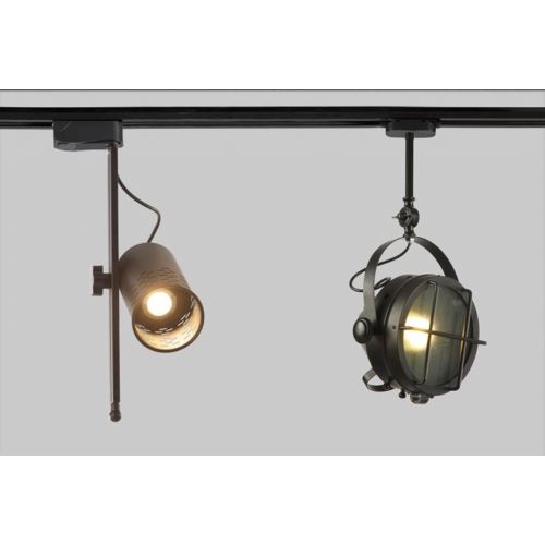  PM Track Lighting MGSD Clothing Shop Retro Exhibition Living Room Backdrop Creative Bar Desk Set Lighting Led Ceiling Spotlight Spotlights A+ ( Size : A )