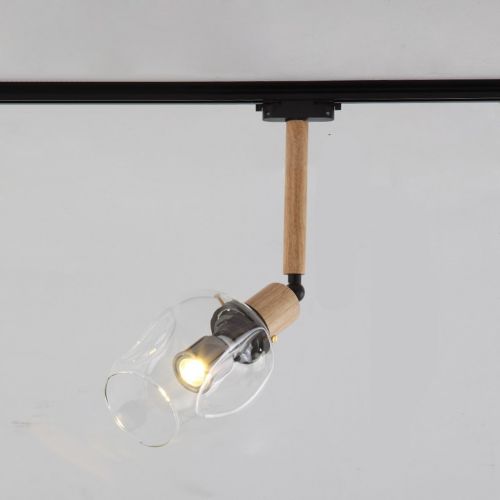  PM Track Lighting MGSD Clothing Shop Retro Exhibition Living Room Backdrop Creative Bar Desk Set Lighting Led Ceiling Spotlight Spotlights A+ ( Size : D )