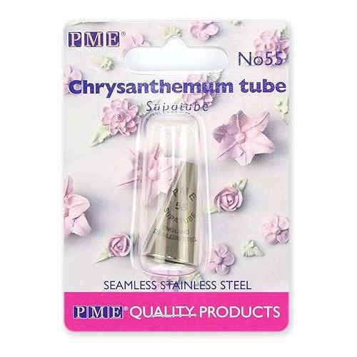  PME Seamless Stainless Steel Curved Petal/Chrysanthemum Supatube no. 55