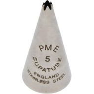PME, Decorating Tip, no. 5 Seamless Stainless Steel Small Star Supatube