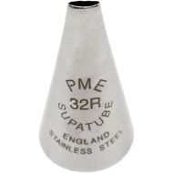 PME 32R Seamless Stainless Steel Medium Ribbon Supatube, Decorating Tip