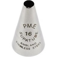 PME 16 Seamless Stainless Steel Pressure Piping Supatube, Decorating Tip