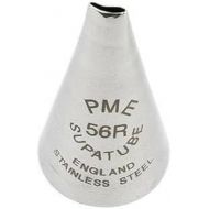 PME Right Handed Use no. 56R Seamless Stainless Steel Small Petal Supatube Decorating Tip