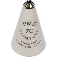 PME, Decorating Tip, no. 7C Seamless Stainless Steel Large Closed Star Supatube