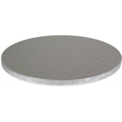  PME Round Cake Board 0.4 in Thick, 15-Inch, Silver