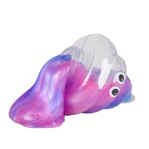  PMT 12PCS Unicorn Poop Slime In Pile Of Poop Shaped Container Joke Novelty Gift Prank