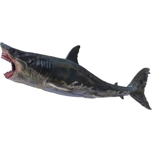  PNSO Prehistoric Animal Models: Patton The Megalodon (Big White Shark) 13 Ancient Sea Monster