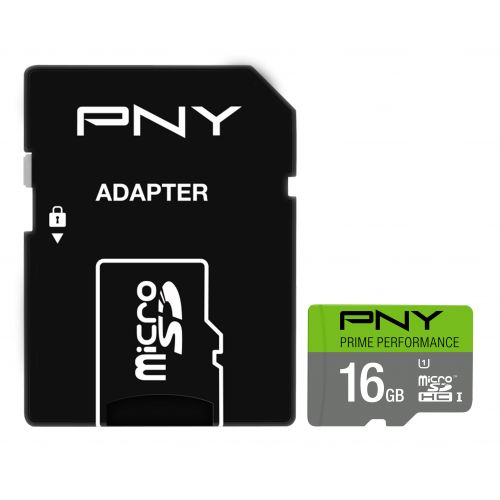  PNY 16GB Prime MicroSD 2pk