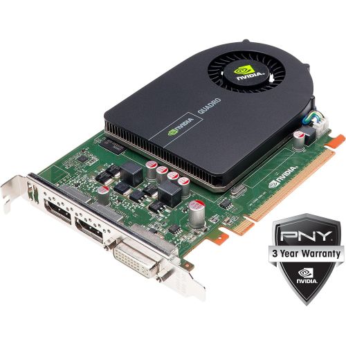  NVIDIA Quadro 2000 by PNY 1GB GDDR5 PCI Express Gen 2 x16 DVI-I DL and Dual DisplayPort OpenGL, Direct X, CUDA and OpenCL Profesional Graphics Board, VCQ2000-PB