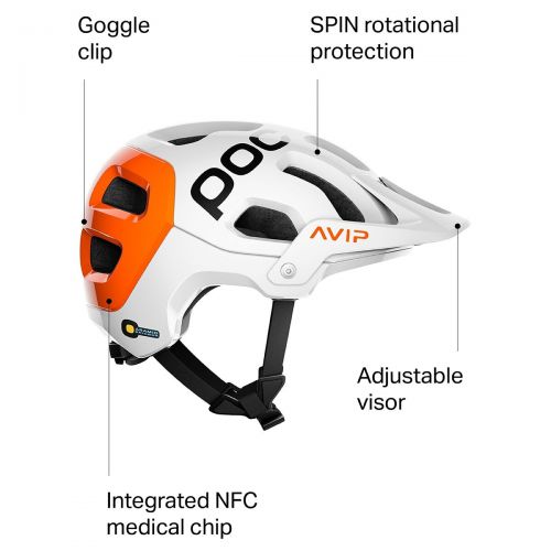  POC Tectal Race Spin NFC Helmet - Mens