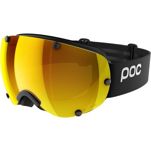  POC, Lobes Clarity Goggles for Skiing and Snowboarding with Extra Lens