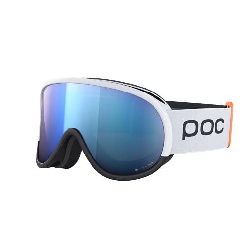  POC Sports POC, Retina Clarity Comp Goggles for Skiing and Snowboarding, Hydrogen White/Spektris Blue, One