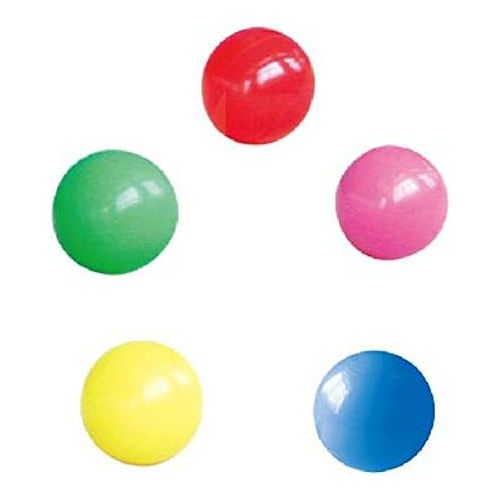  [아마존베스트]POCO DIVO 100 Pit Balls Magic Funball 5-Color Crushproof Kids Play Ocean Ball with Mesh Bag