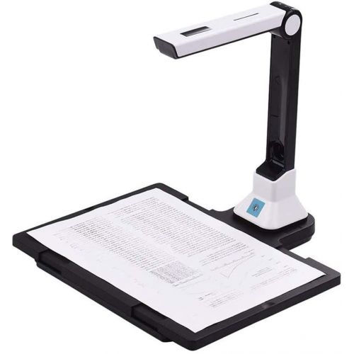  [아마존베스트]POEO Document Camera for Teachers, 8MP High Definition Book Scanner with Real-time Projection Video Recording Function, Multi-Language OCR, Capture Size A4, Compatible with Version