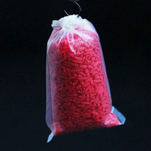  [아마존베스트]POFET PVA Carp Fishing Bags Fast Water Soluble Bait Bag for Boilie Rig Solid Baits Carp Fishing Tackle Accessories (7 × 15 cm)