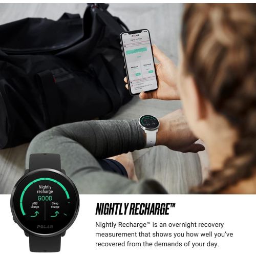  Polar Ignite - GPS Smartwatch - Fitness watch with Advanced Wrist-Based Optical Heart Rate Monitor, Training Guide, Waterproof