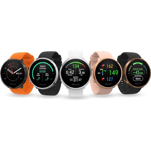  Polar Ignite - GPS Smartwatch - Fitness watch with Advanced Wrist-Based Optical Heart Rate Monitor, Training Guide, Waterproof