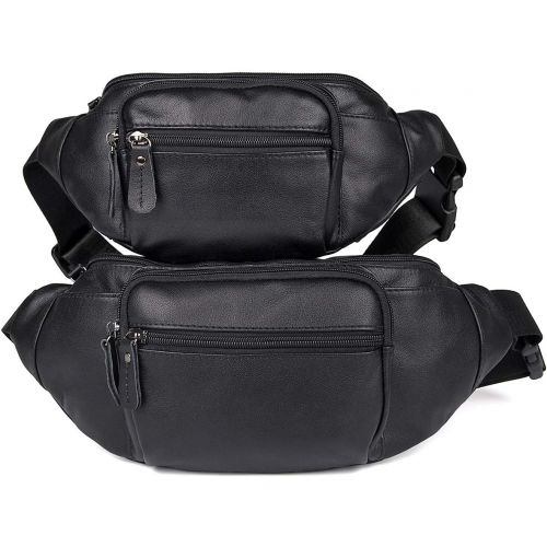  POLARE ORIGINAL Polare Genuine Leather Fanny Pack/Waist Bag/Organizer (Classic Style)