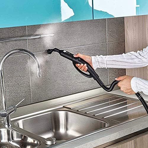  [아마존베스트]Polti Vaporetto PRO 95 Flexi Steam Cleaner with 5 Bar, Water Tank Capacity 1.3 L and Turbo Function, 1100 Watt, Adjustable Steam Kills and Eliminates 99.99% of Viruses, Germs and B