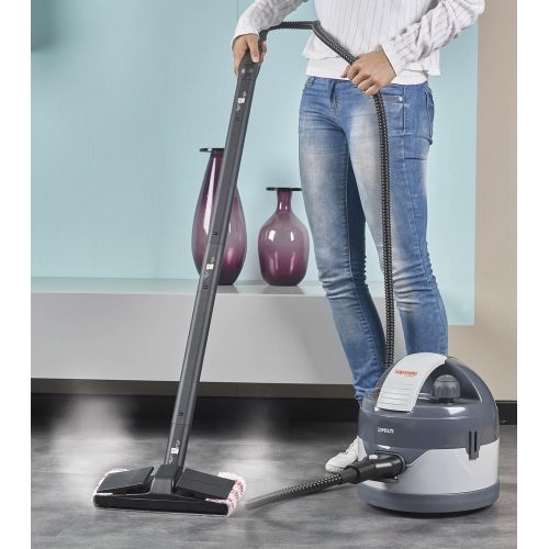  [아마존베스트]POLTI PTEU0260 Vaporetto ECO PRO 3.0 Steam Cleaner, Kills and Eliminates 99.99% of Viruses, Germs and Bacteria, Stainless Steel, 2 Litres, Silver