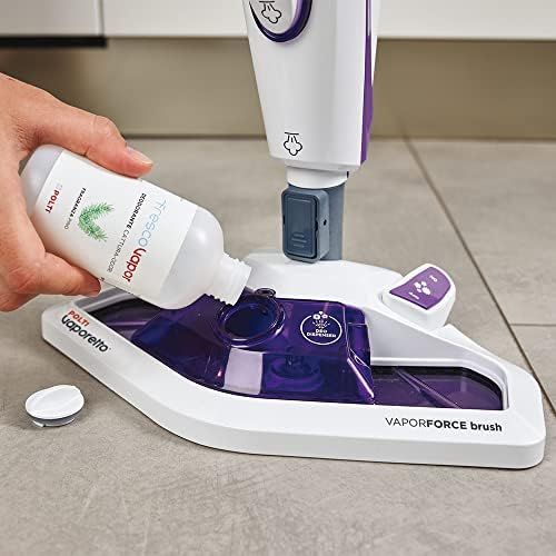  [아마존베스트]Polti Vaporetto SV440_Double PTEU0274 Dual Action Steam Mop Portable Steam Cleaner and Floor Nozzle Vaporforce 15in1 Kills and Eliminates 99.9%* of Viruses, Germs and Bacteria, 150