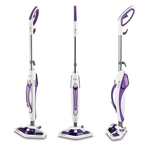  [아마존베스트]Polti Vaporetto SV440_Double PTEU0274 Dual Action Steam Mop Portable Steam Cleaner and Floor Nozzle Vaporforce 15in1 Kills and Eliminates 99.9%* of Viruses, Germs and Bacteria, 150