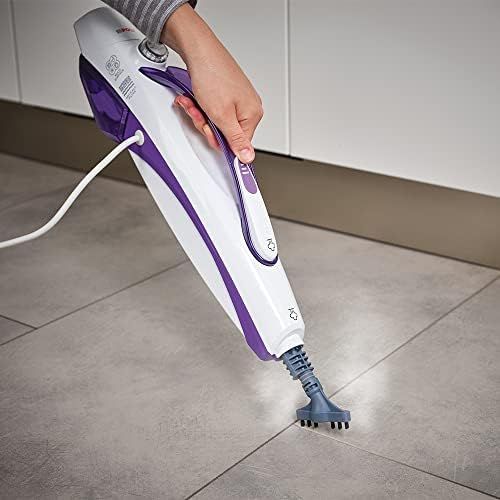  [아마존베스트]Polti Vaporetto SV440_Double PTEU0274 Dual Action Steam Mop Portable Steam Cleaner and Floor Nozzle Vaporforce 15in1 Kills and Eliminates 99.9%* of Viruses, Germs and Bacteria, 150