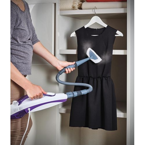  [아마존베스트]Polti Vaporetto SV440_Double PTEU0274 Dual Action Steam Mop Portable Steam Cleaner and Floor Nozzle Vaporforce 15in1 Kills and Eliminates 99.9%* of Viruses, Germs and Bacteria, 150