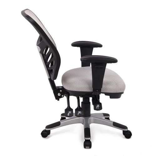  POLY & BARK Poly and Bark Brighton Office Chair in Gray