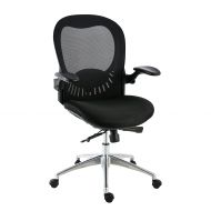 POLY & BARK Poly and Bark Xavier Office Chair in Mesh, Black