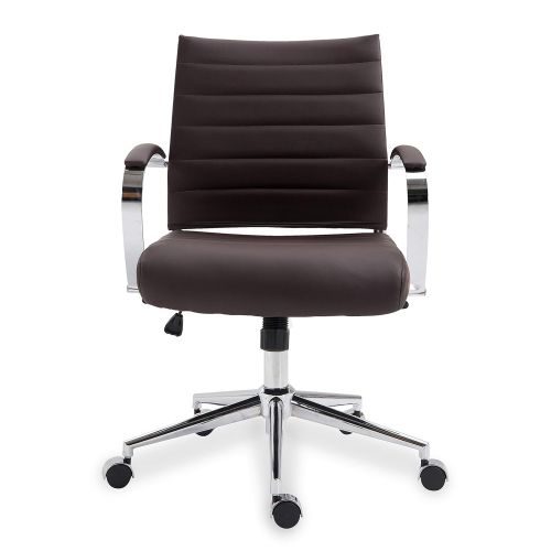  POLY & BARK EM-252-BRN Tremaine Office Chair Brown