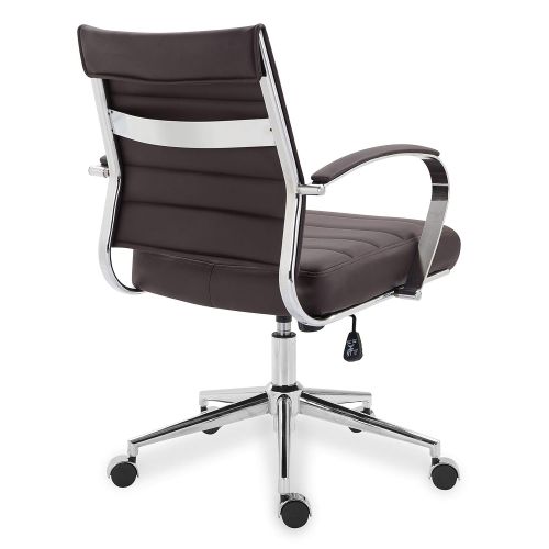  POLY & BARK EM-252-BRN Tremaine Office Chair Brown