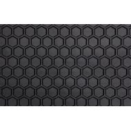 PONTIAC Intro-Tech PA-607-RT-B Hexomat Front Row 2 pc. Custom Fit Auto Floor Mats for Select Pontiac Solstice Models - Rubber-Like Compound, Black