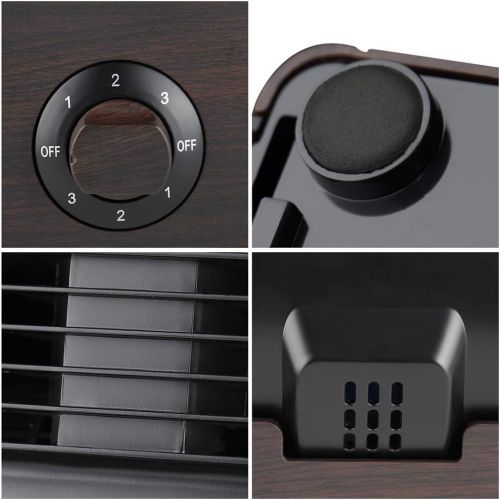  [아마존 핫딜]  [아마존핫딜]POOCCI Desk Fan Mini Classic Personal Vintage Air Circulator Fan Table Cooling Turbo Fan for Home Office AC Powered