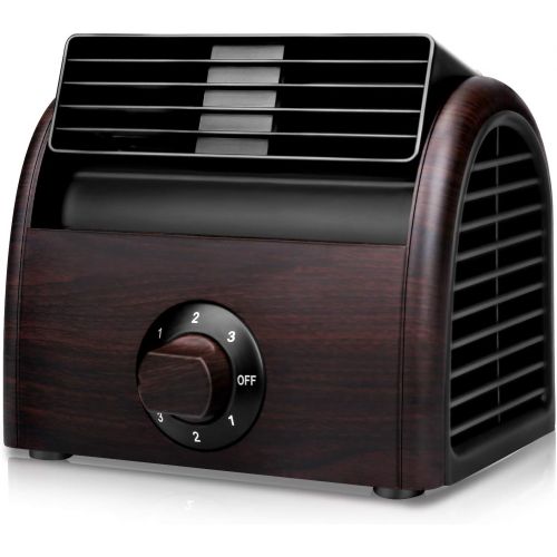  [아마존 핫딜]  [아마존핫딜]POOCCI Desk Fan Mini Classic Personal Vintage Air Circulator Fan Table Cooling Turbo Fan for Home Office AC Powered