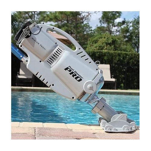  POOL BLASTER Pro 900 Cordless Commercial Pool Cleaner, Heavy Duty Power, Interchangeable Batteries, Up to 2 Hour Runtime, Rechargeable Hoseless Vacuum for Inground & Above Ground Pools, by Water Tech