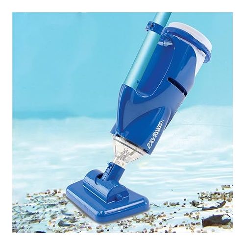  POOL BLASTER Catfish Cordless Pool Vacuum for Quick, Efficient Cleaning, Handheld Rechargeable Hoseless Swimming Pool Cleaner for Hot Tub and Spa, Inground & Above Ground Pool Steps, by Water Tech