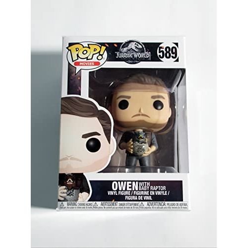 펀코 Funko Pop! Movies #589 Jurassic World Owen with Baby Raptor (Target Exclusive)