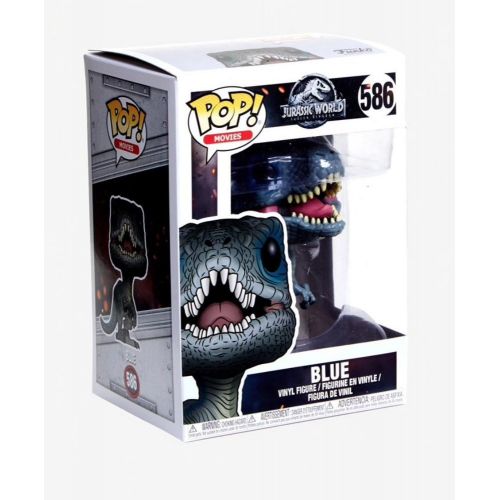 펀코 Funko Pop Movies: Jurassic World 2 - Blue, Velociraptor Collectible Figure, Multicolor