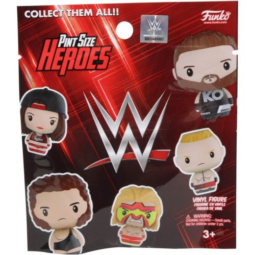 펀코 Funko Pint Size Heroes: WWE Superstars Miniature Figure Blind Bag Display (Case of 24)