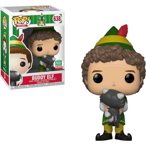 펀코 Funko POP! Movies: Elf - Buddy Elf [With Raccoon] #638 - Funkos [2018] 12 Days Of Christmas Exclusive!
