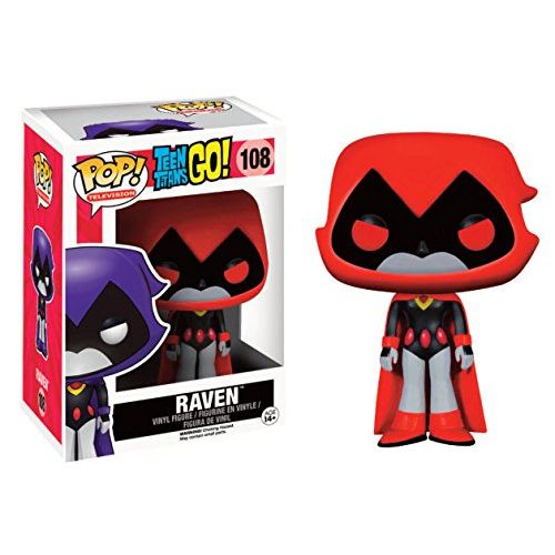 펀코 Funko - Figurine Teen Titans Go ! - Red Raven Exclusive Pop 10cm - 0849803095093