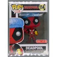 Funko POP! Marvel Bath Time Deadpool Exclusive 114 Vinyl Bobble-Head