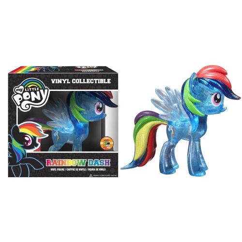 펀코 Funko My Little Pony: Rainbow Dash Vinyl Figure, Clear Glitter (SDCC Amazon Exclusive)